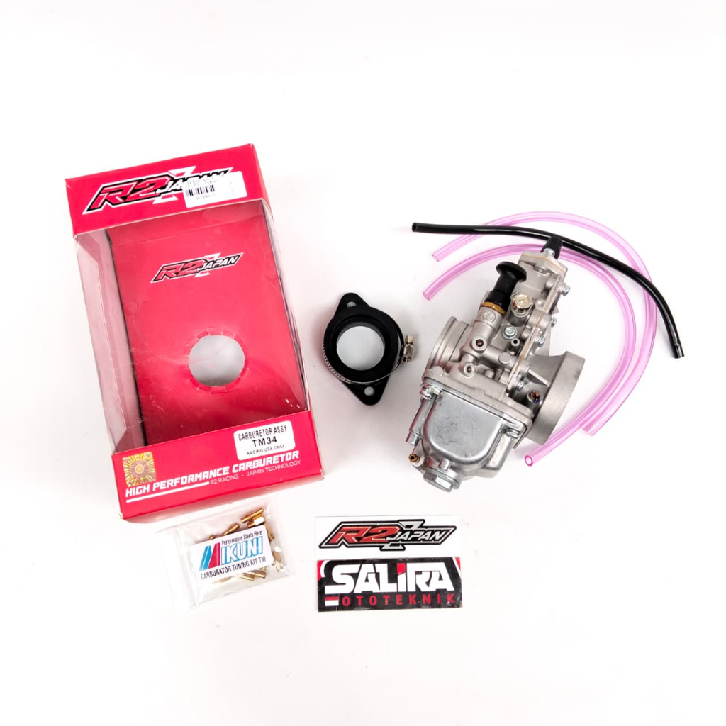 Karburator Carburetor Karbu Carbu TM Mikuni By R2 Japan TM28 TM34 28 34 Set Spuyer Dan Manipol