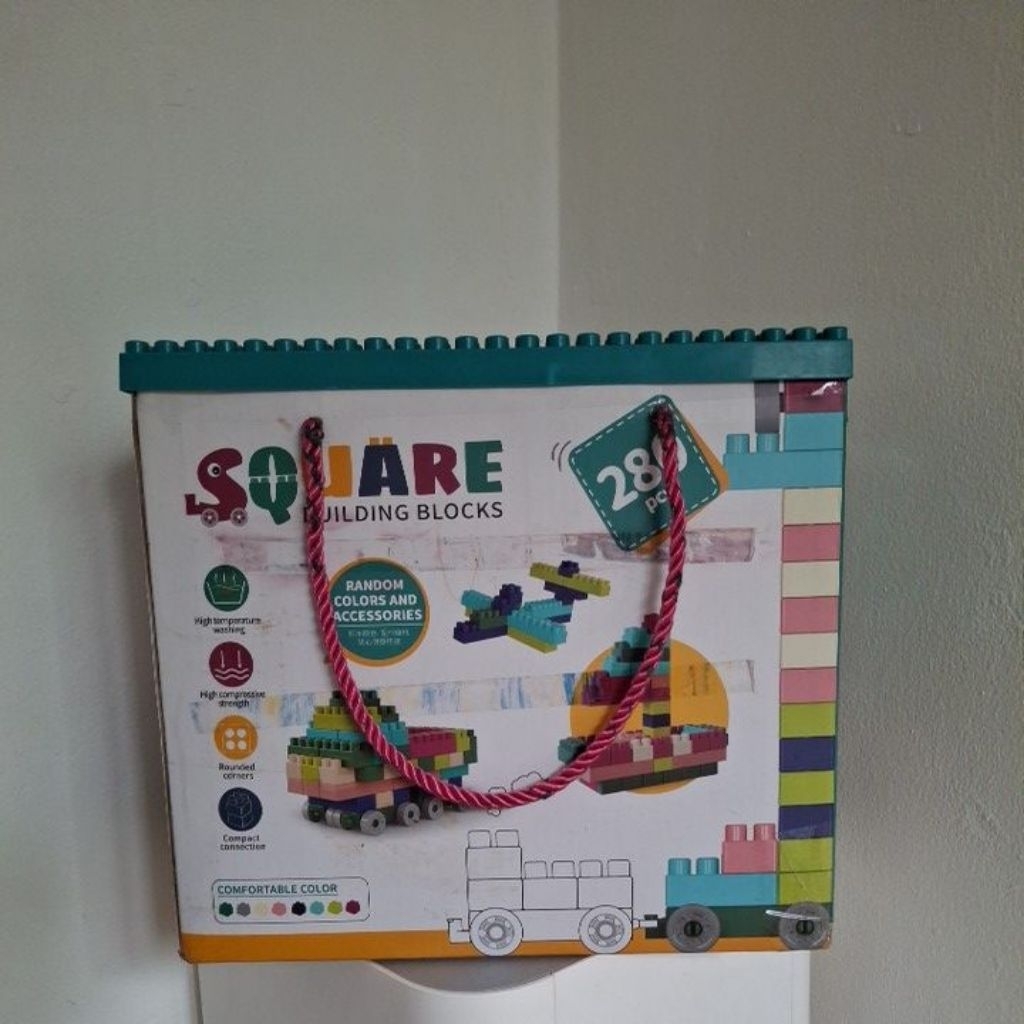 PRELOVED Lego Square Building Blocks (280 pcs)