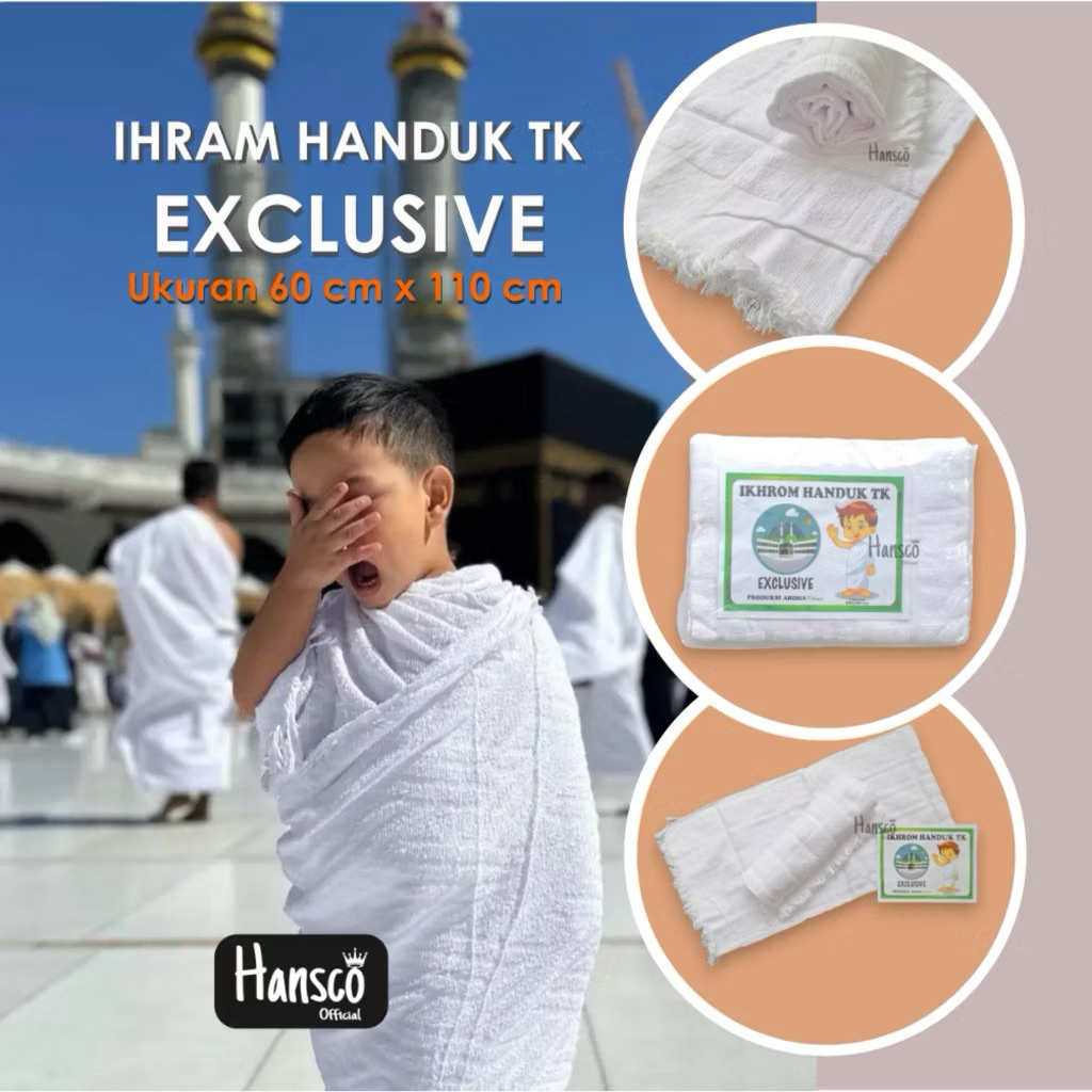KAIN IHRAM ANAK TK