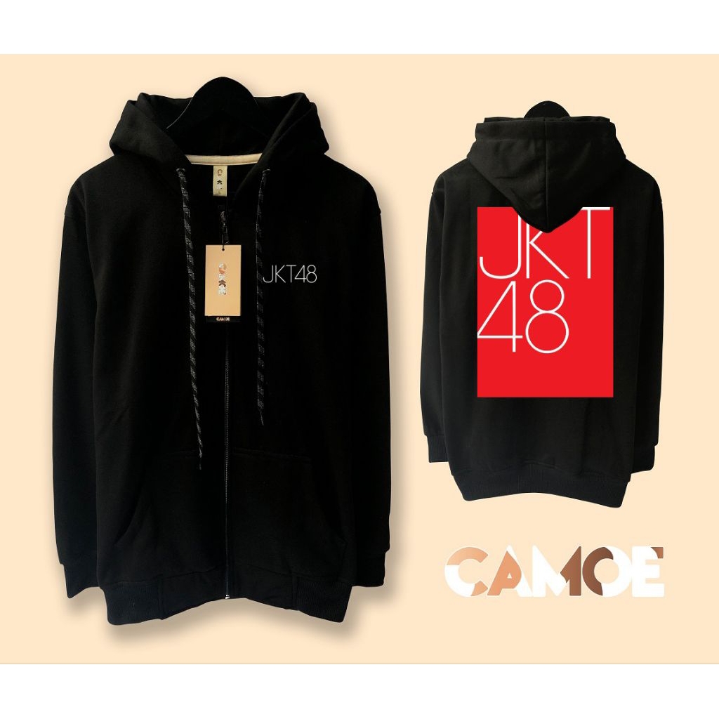 Jaket Hoodie Zipper JKT 48 Logo