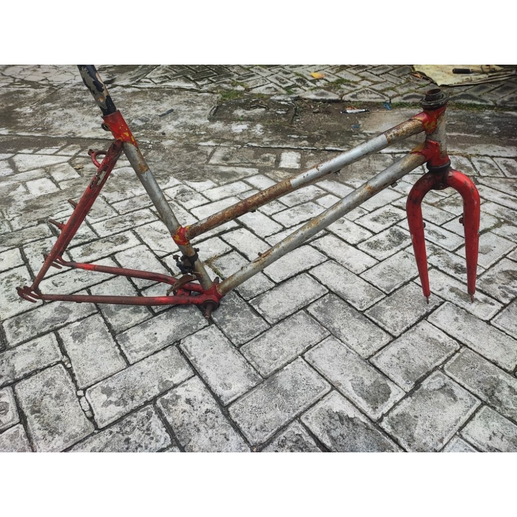 frame set MTB 26 lady jadul