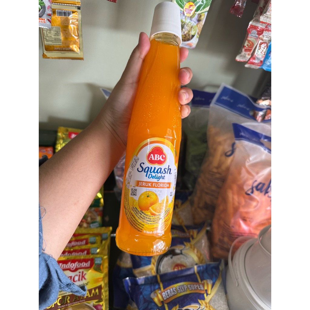 sirup abc squash jeruk dan leci/syrup abc lyche dan jeruk squash