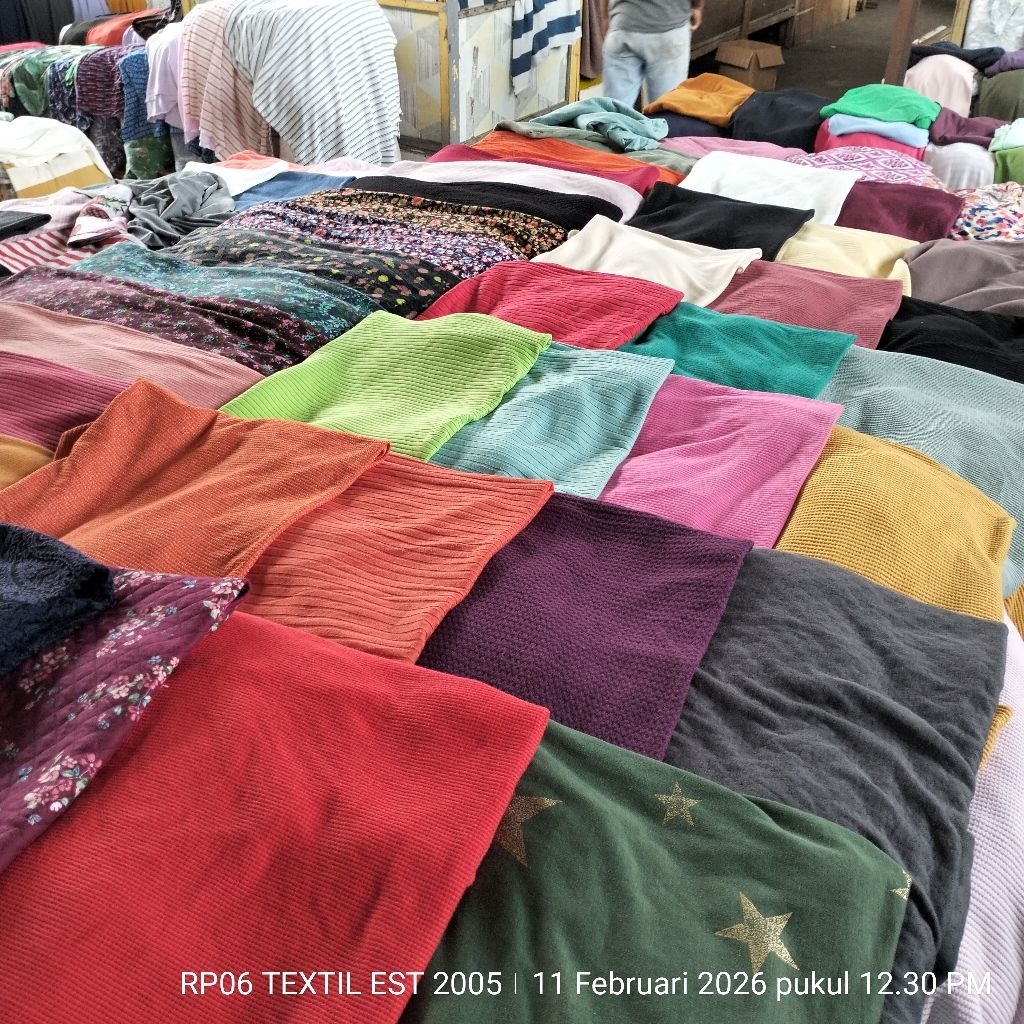 HARGA/0,5 M | KAIN KAOS HORNET KNIT | BAHAN KAOS CABUT JARUM | KAIN KAOS RIB PREMIUM KAIN KAOS MANGO