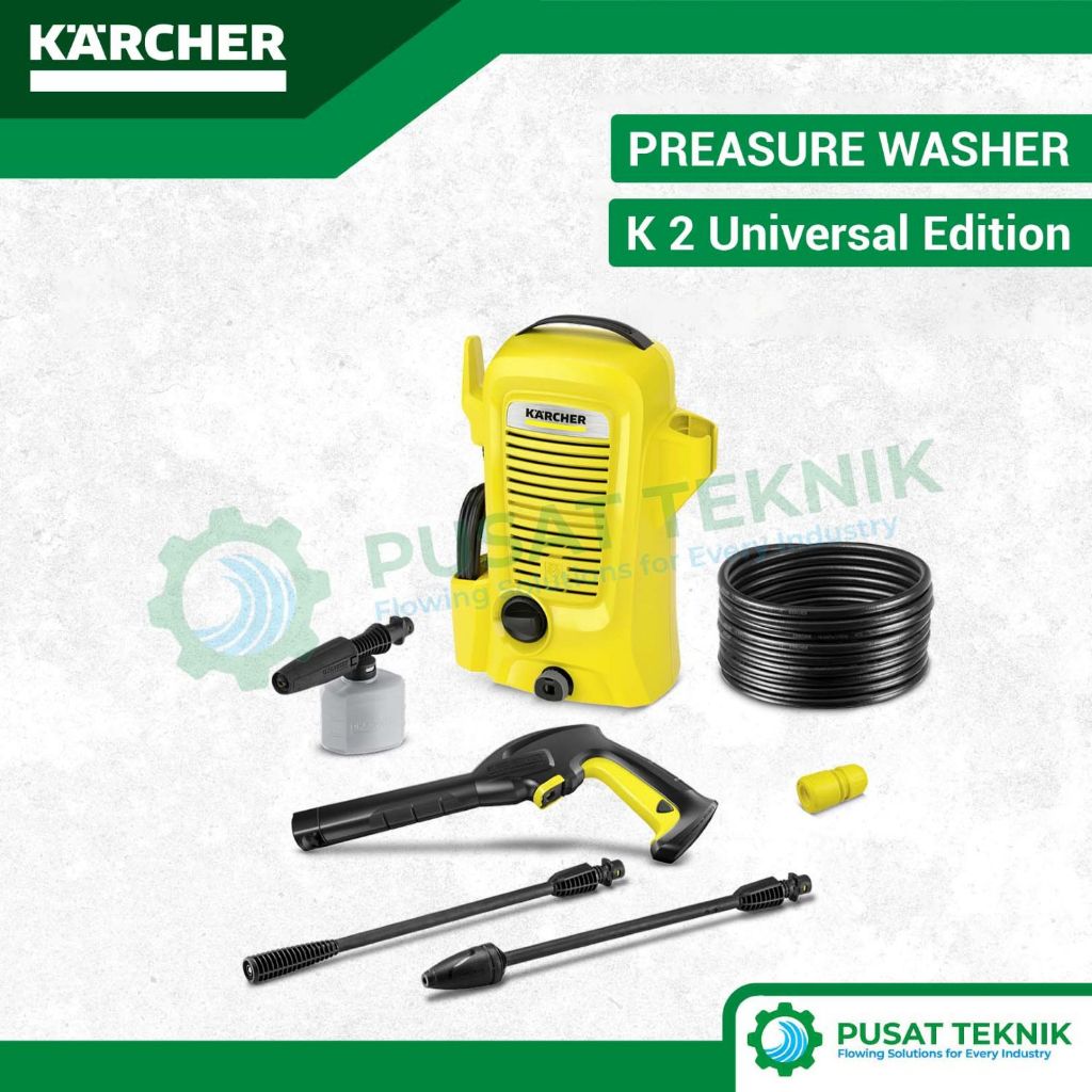 KARCHER K 2 Universal Edition Car Jet Cleaner High Pressure Cleaner K2 Mesin Cuci Mobil Motor 90 Bar