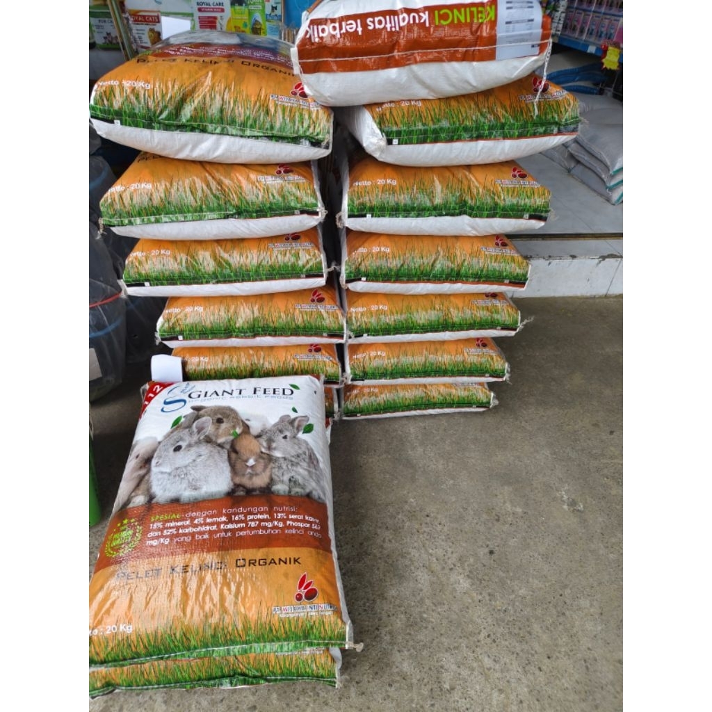 pakan kelinci giant feed 20kg