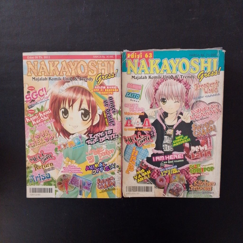 Majalah Komik Bulanan: Nakayoshi Gress