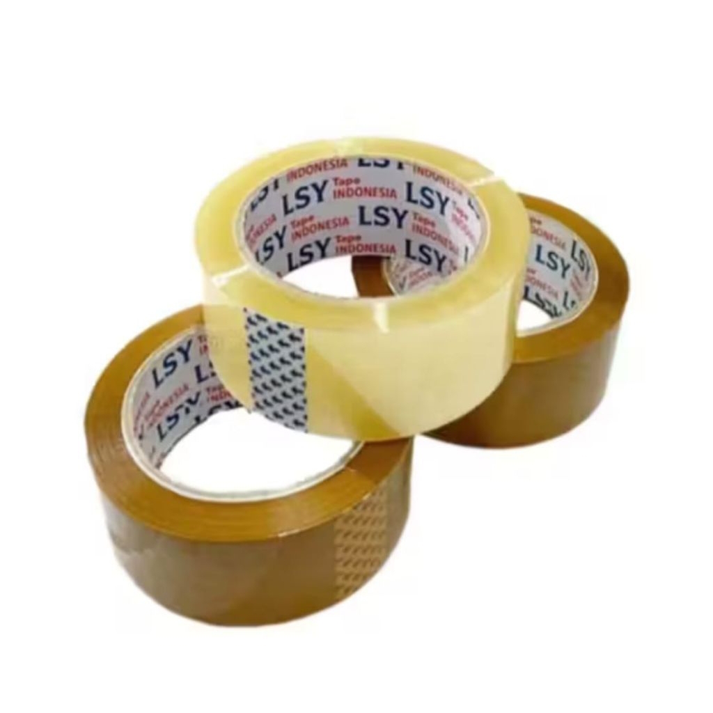 Lakban Coklat 100 Yard X 45 MM LSY Tape