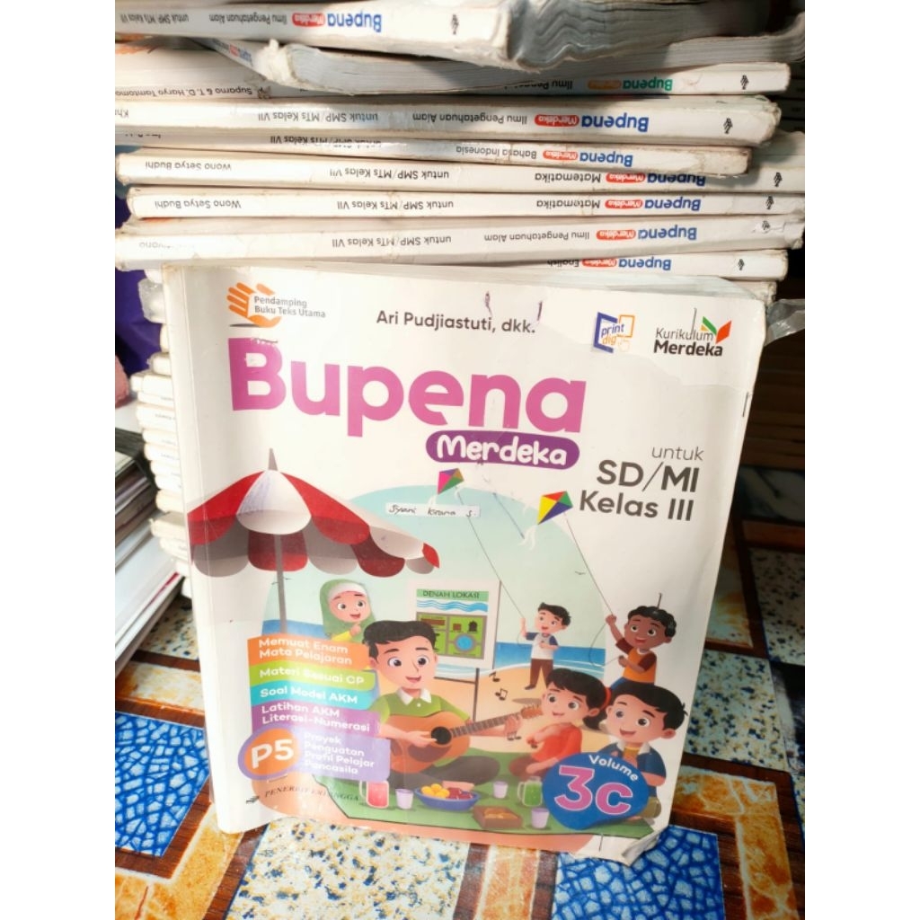 BUPENA SD KELAS 3C ORI BEKAS