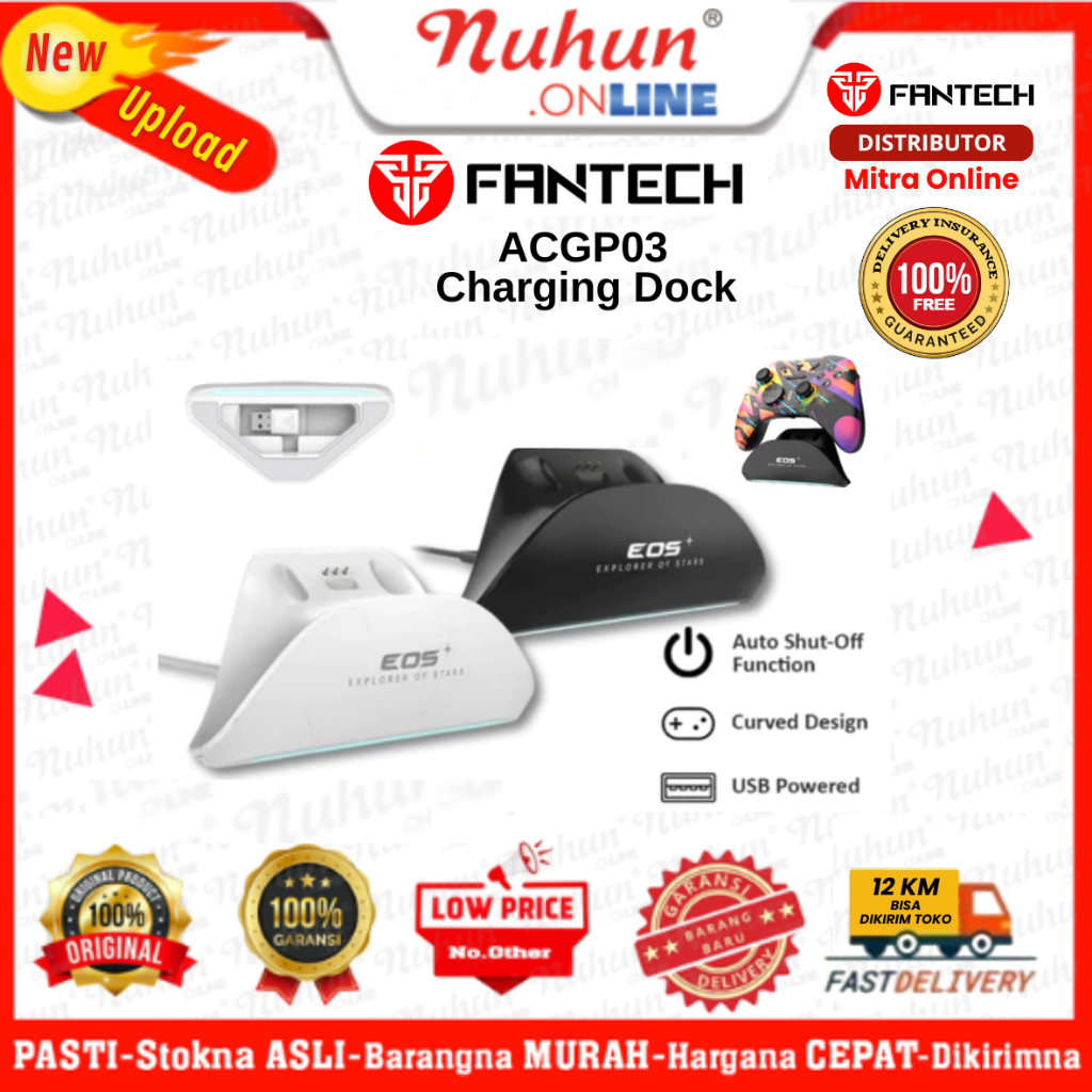 Fantech Charging Dock ACGP03 For EOS PRO WGP15, WGP15V2, WGP15V2S Compatible