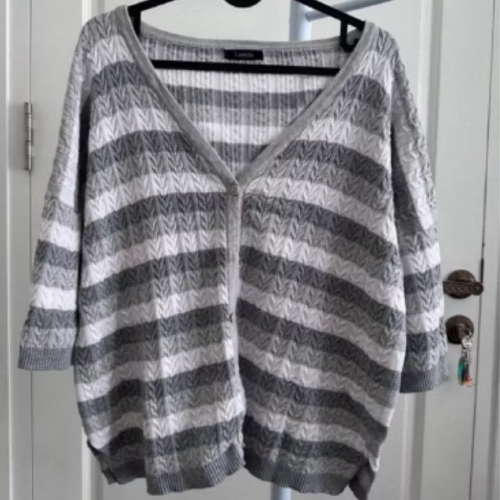 Preloved luneta luknit knit cardigan