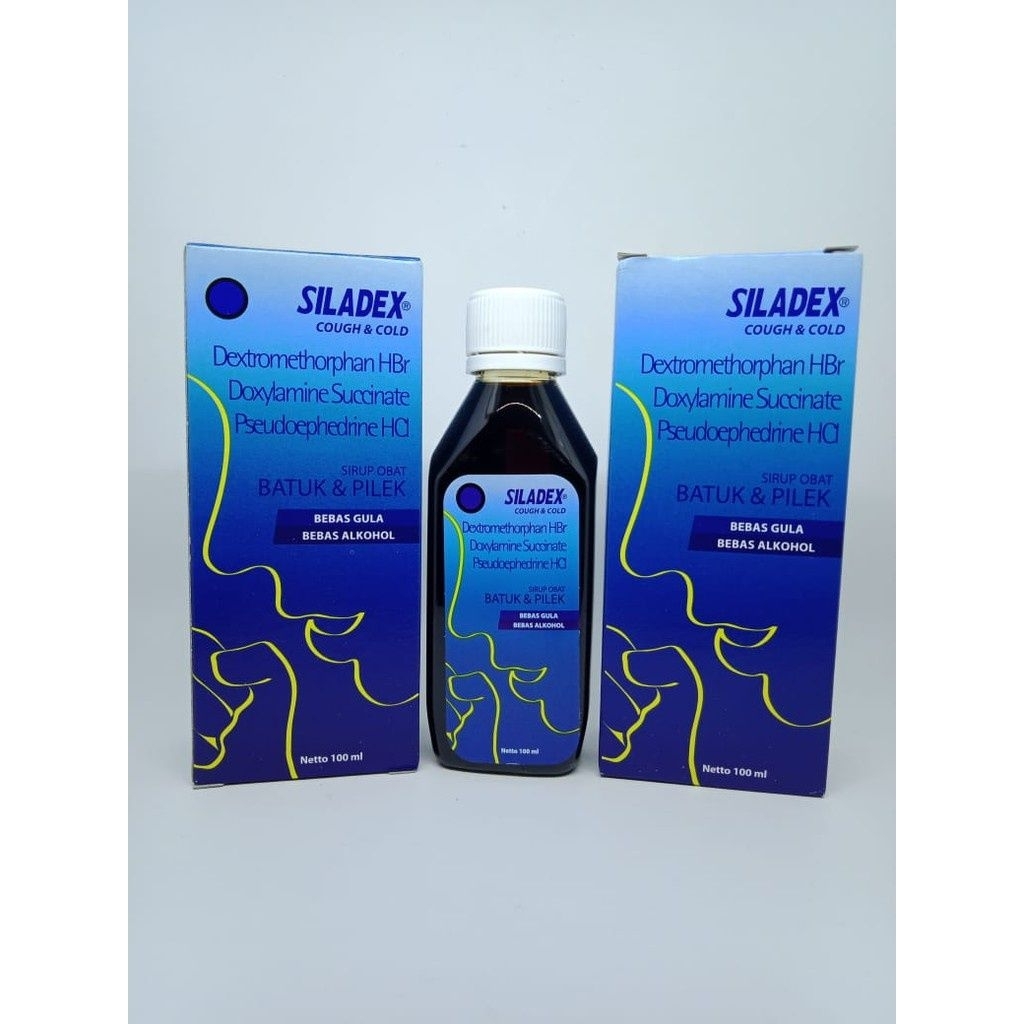 (1 botol) Siladex Biru 100ml ED Nov 2028