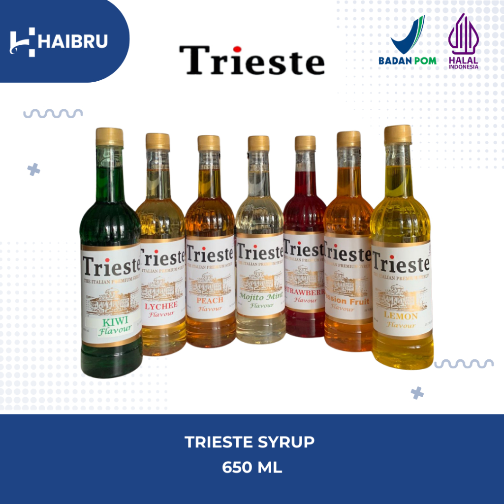 Trieste Syrup All Varian 650ml