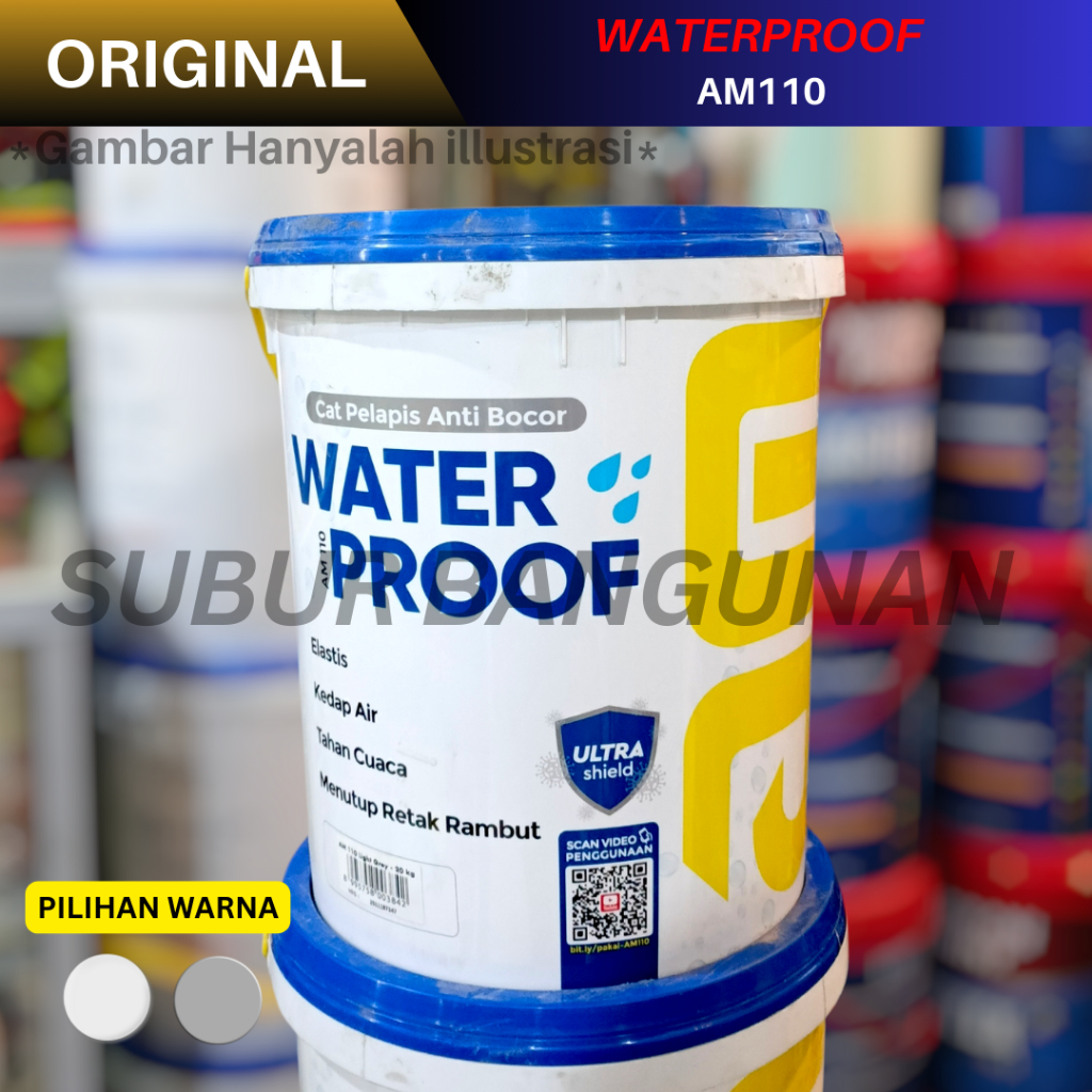 Am 110 Cat Pelapis Anti Bocor  Waterproofing Am 110 20 kg