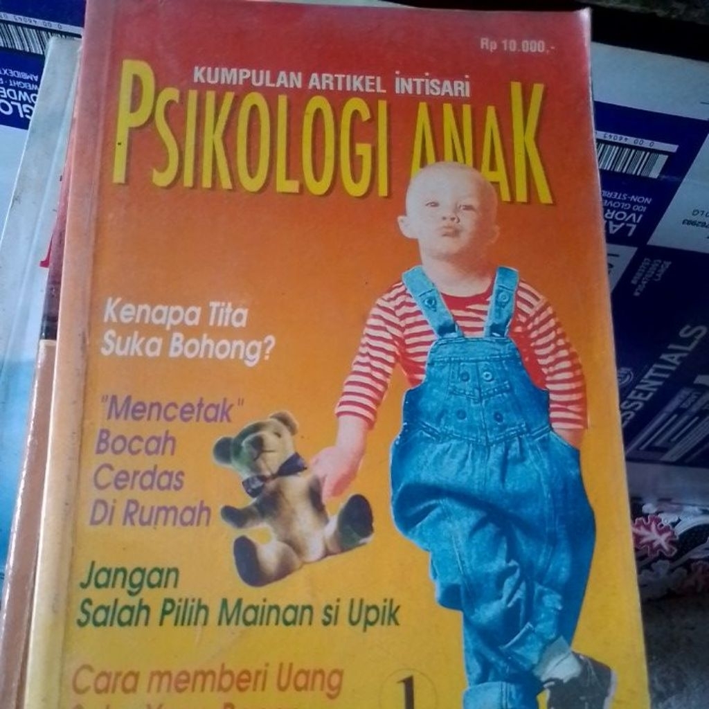 buku bekas original kumpulan artikel intisari psikologi anak