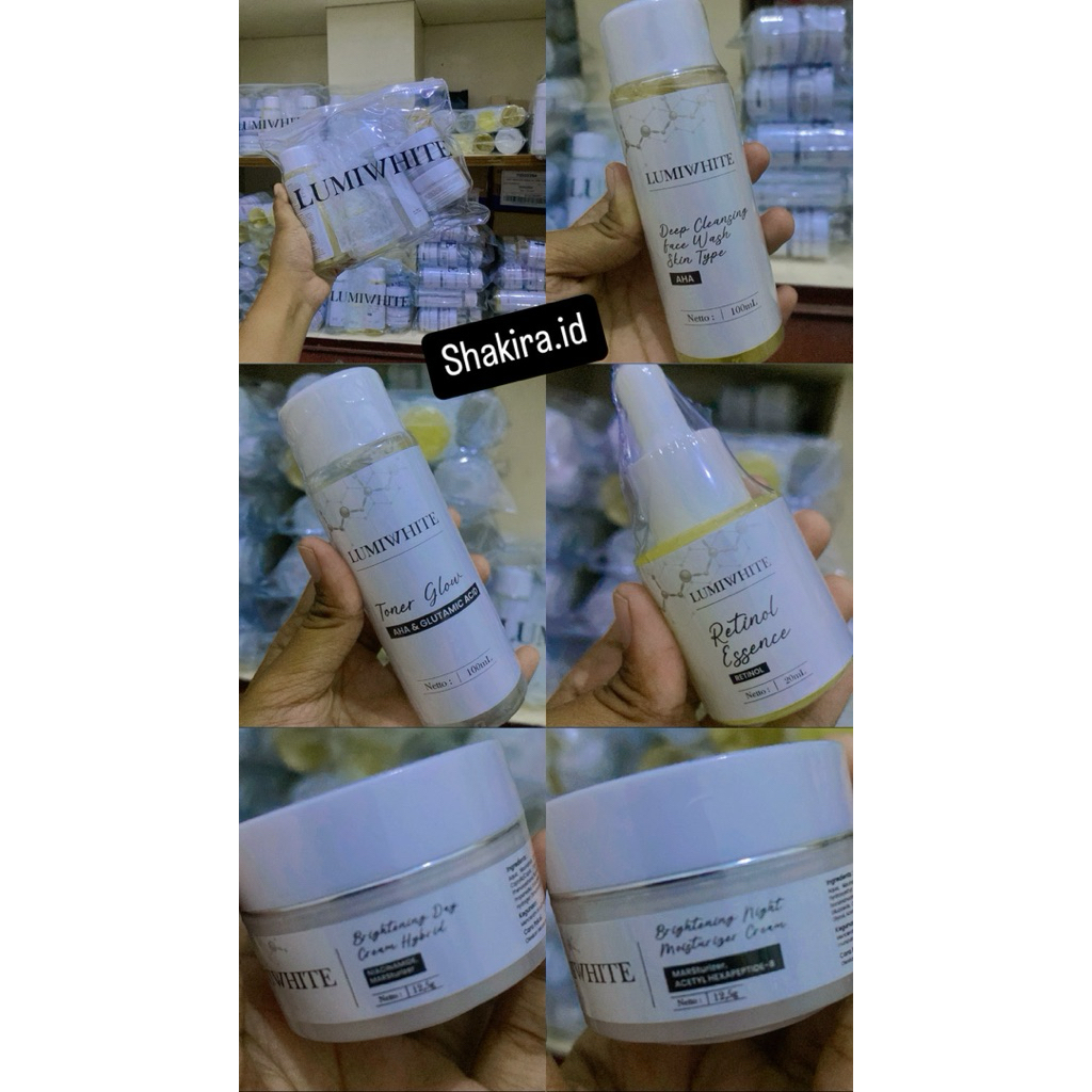 Skincare Lumiwhite Paket Perawatan Jerawat 5-in-1 Lengkap