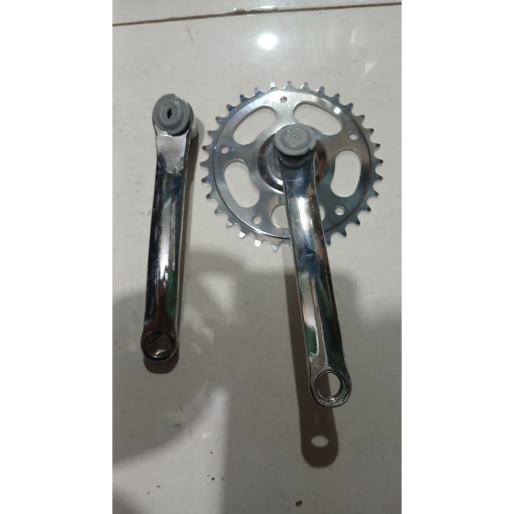 CRANK SET (AO-152) 32T SEPEDA BMX,MINI,FIXI