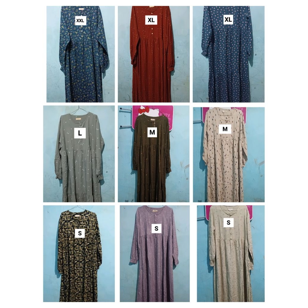 preloved (pl) (bekas)ditsy