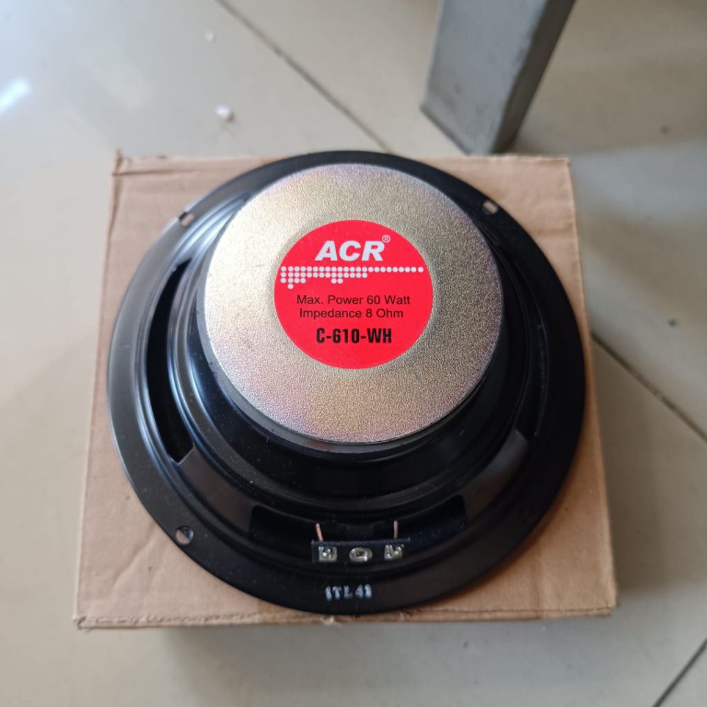 SPEAKER KOMPONEN 6" ACR C-610-WH | SPEAKER 6 INCH