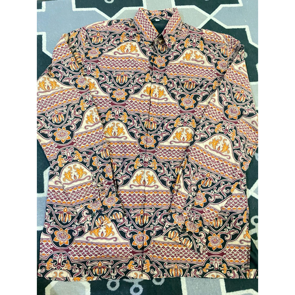 PRELOVED | BATIK PRIA | baju atasan batik pria | Pakaian pria | Batik ada puringnya
