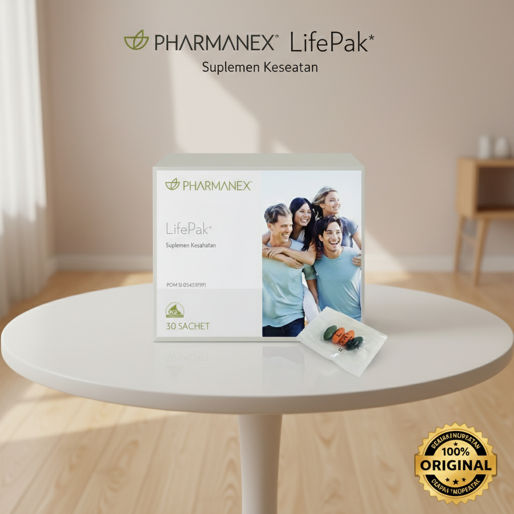 LIFEPAK LIFEPACK 30 Sachet 1 Box Suplemen Kesehatan Multivitamin Antioksidan