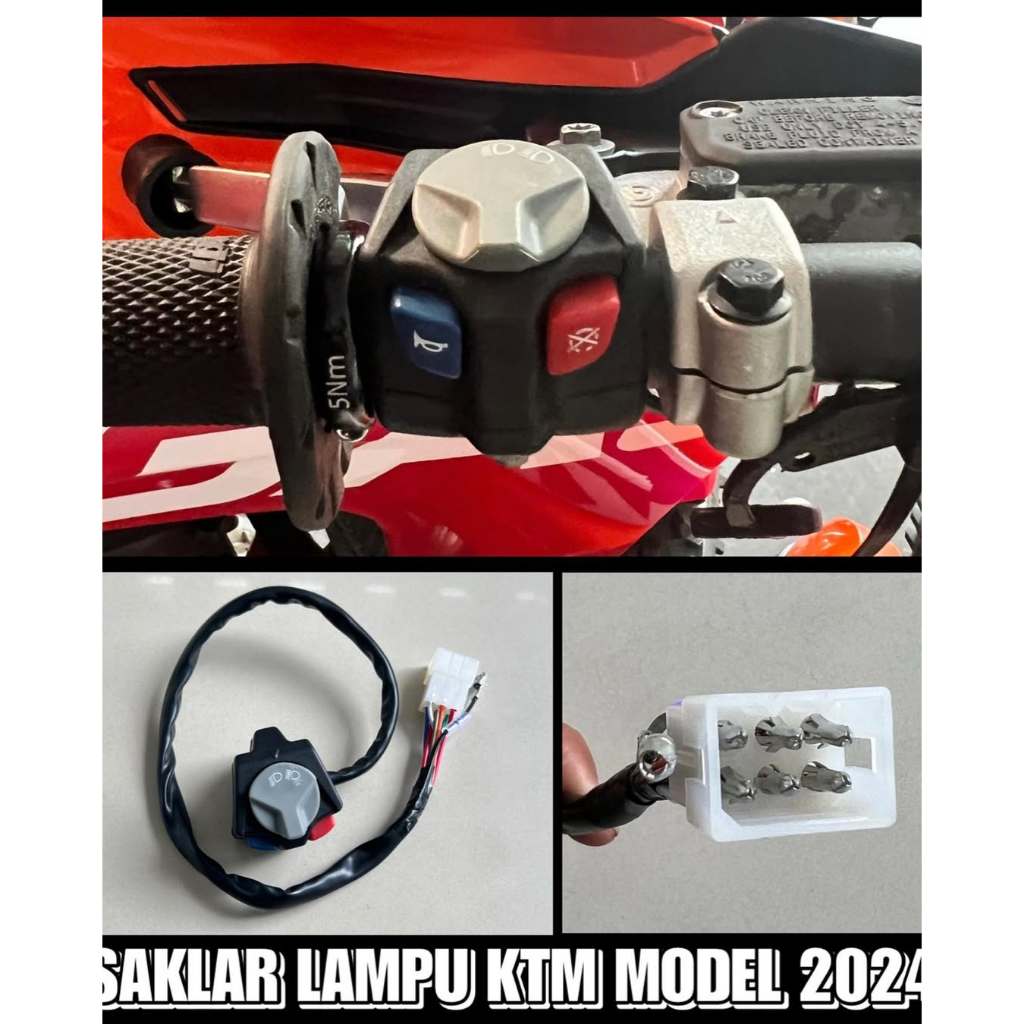 Saklar Lampu Model KTM 2024 Universal