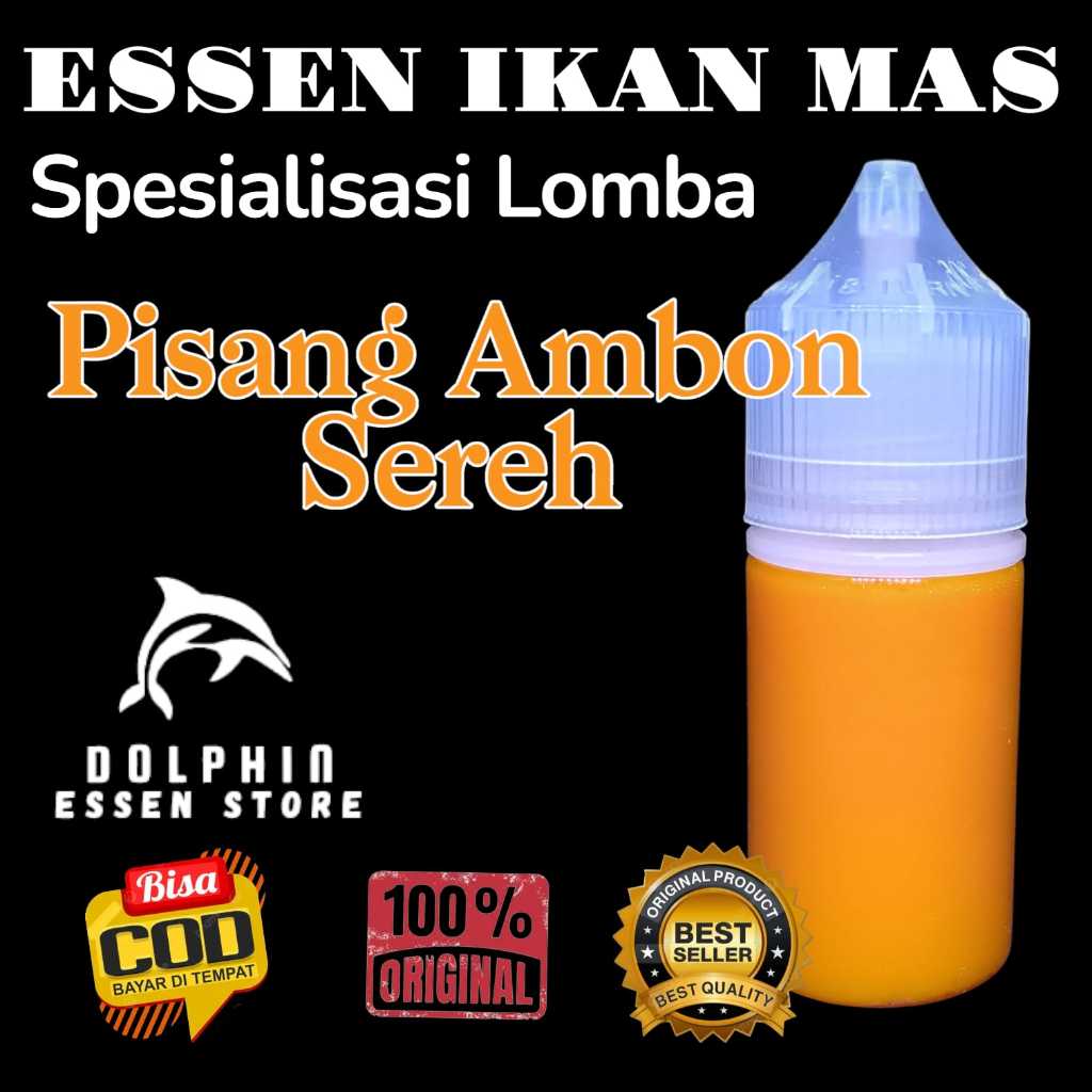 ESSSEN IKAN MAS AROMA PISANG AMBON SEREH umpan ikan mas spesialis lomba paling gacor