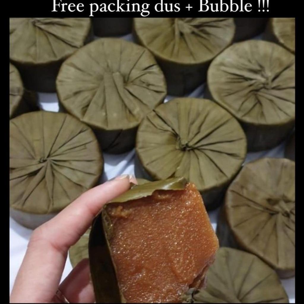 Kue Keranjang Imlek Khas Tahun Baru Sincia Dodol Cina Kue Tutun Kemasan Daun Pisang 500gram