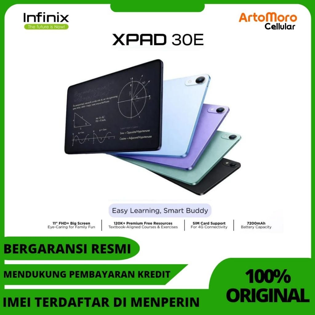 Infinix Xpad Tab 30e Battery 7000 mAh (MT8786) | Garansi Resmi
