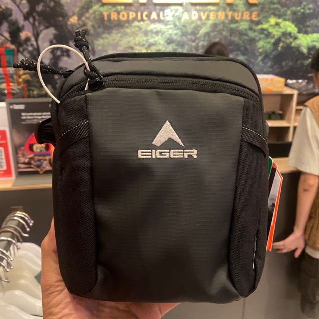 EIGER1989 TAS SELEMPANG KANAWA POUCH 2L BROWN/BLACK