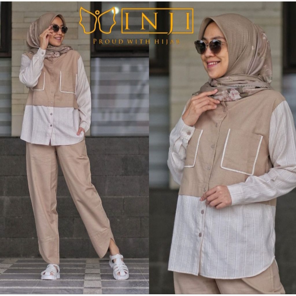 KIMI SET CELANA KATUN ORIGINAL BY INJI (LIMITED STOCK)