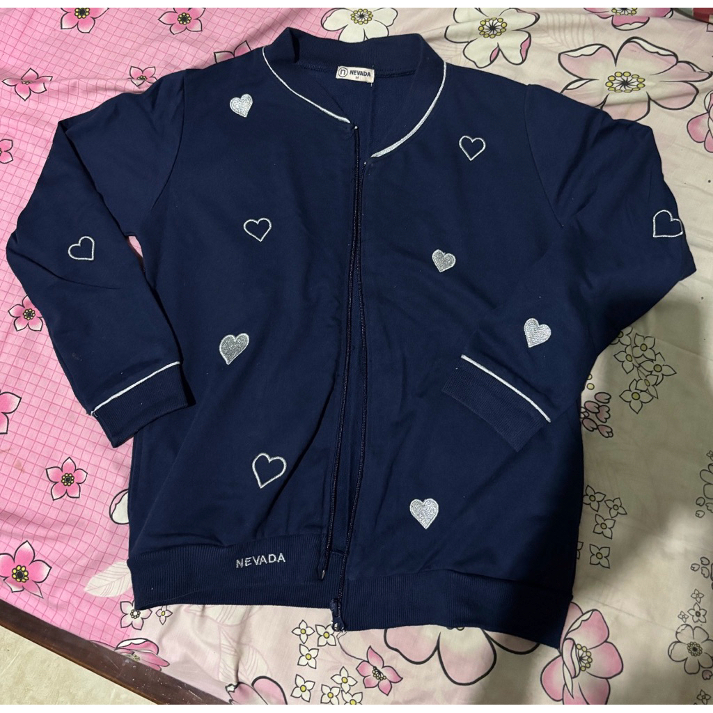 Jaket Outer Biru Tua