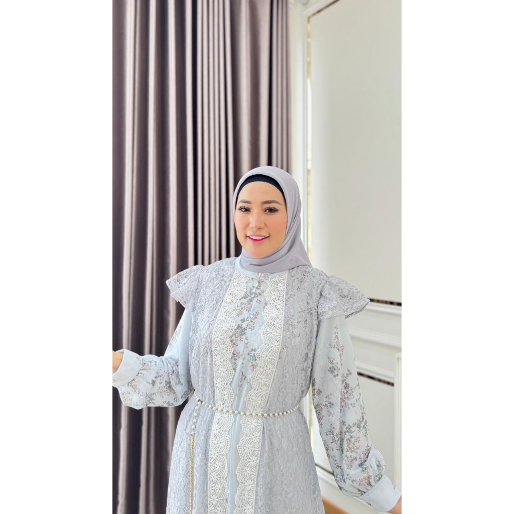 LIMITED EDITION DRESS LEBARAN MEWAH TERBARU ORIGINAL BRAND #GamisSyar'iModis