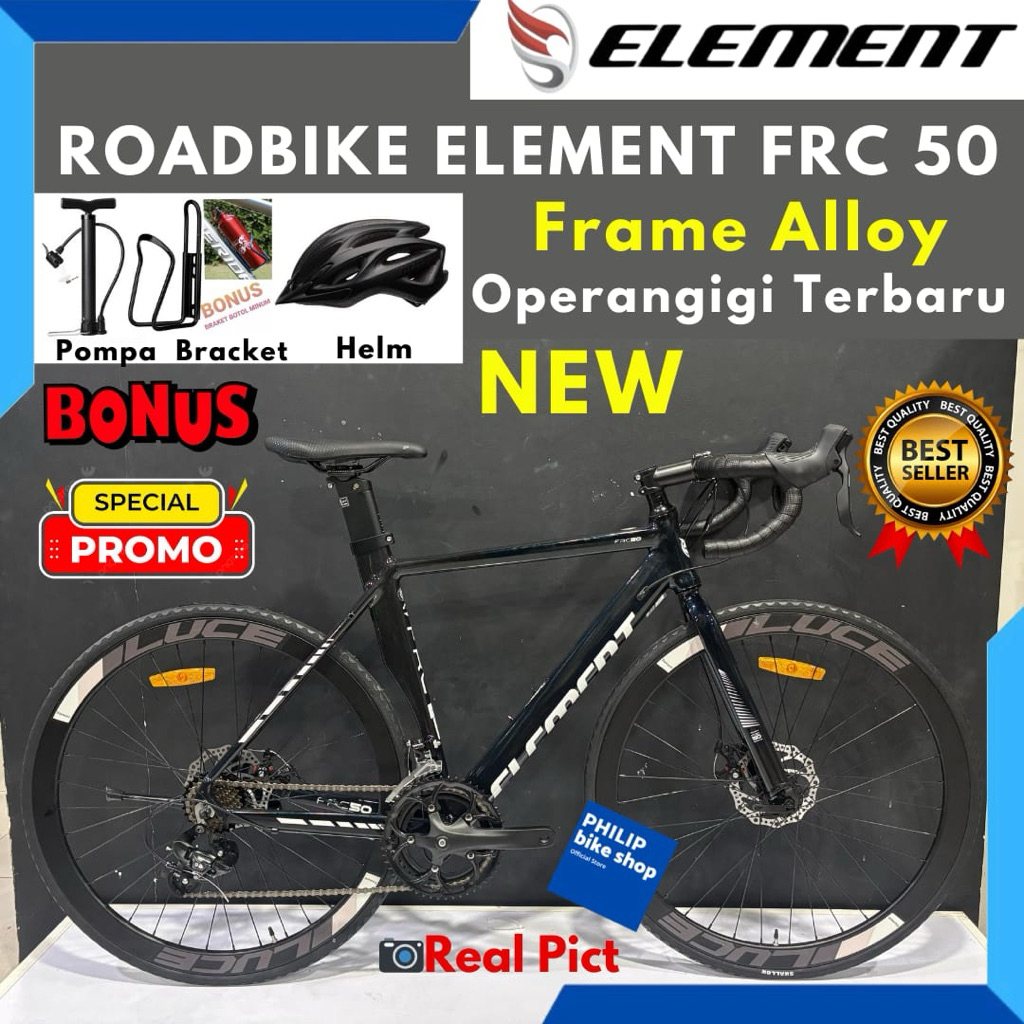 Sepeda Roadbike Element FRC 50 Frame Alloy Terbaru