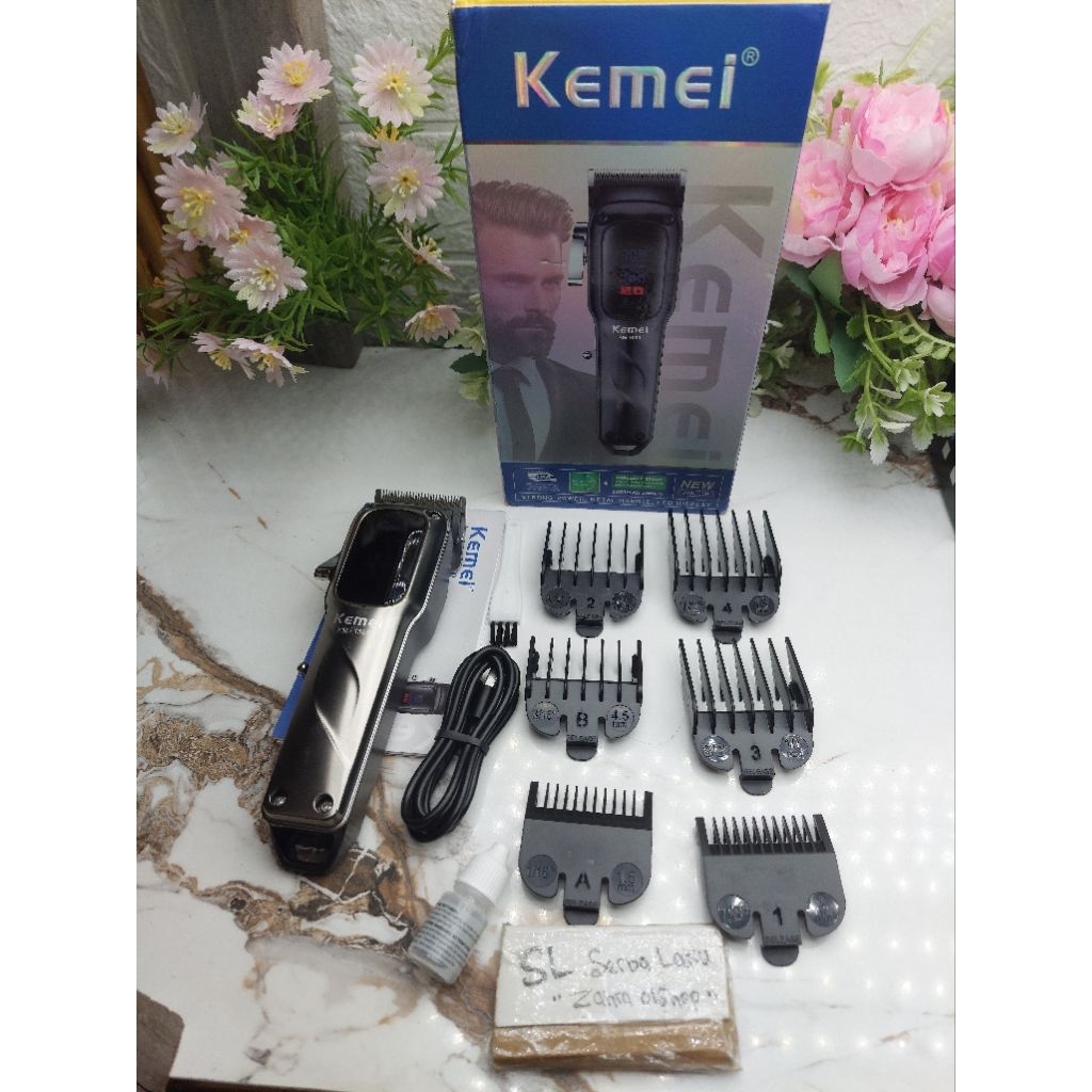 mesin cukur kemei km 1550 hair clliper terbaru km 1550