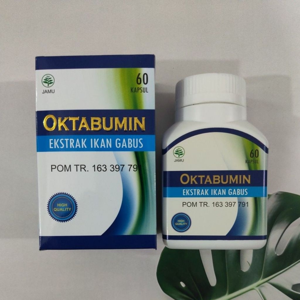 Kapsul Ekstrak Ikan Gabus OKTABUMIN 60 Caps