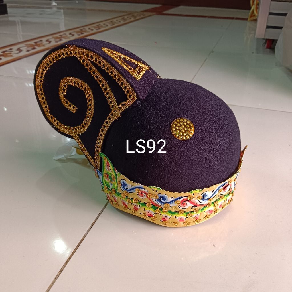 Irah Irahan wayang Puntodewa / Mahkota wayang Puntodewa (Pandawa)