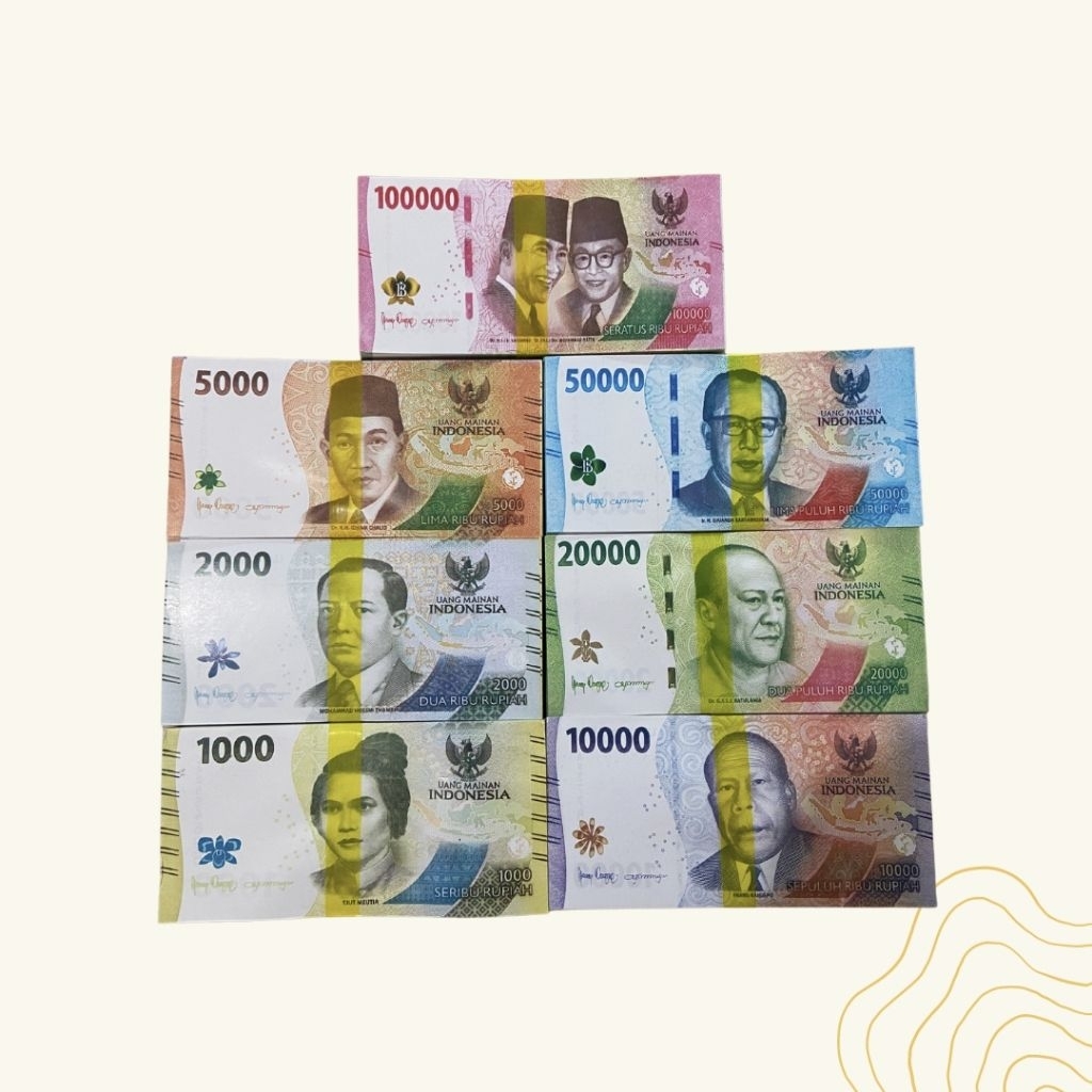Uang Mainan Buat Kerajinan Mahar/ Uang Mainan Terbaru