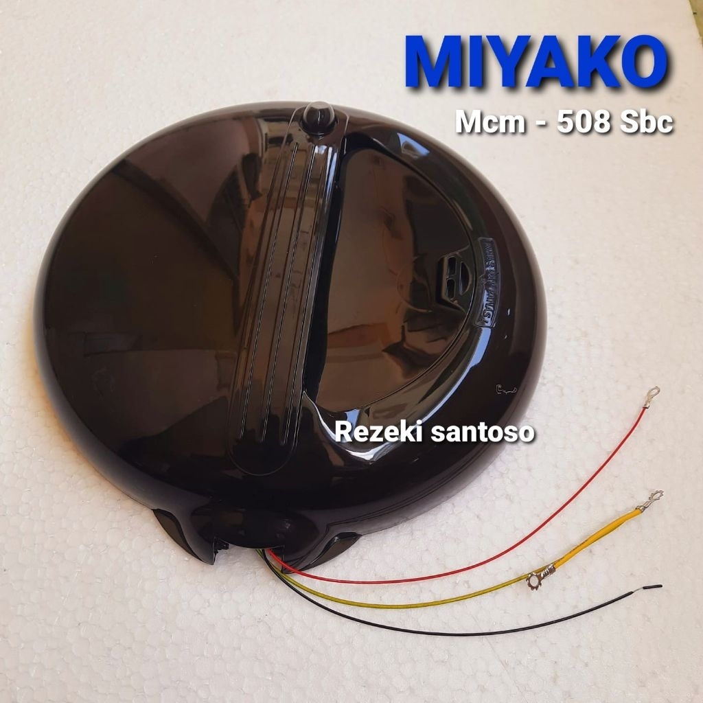 Tutup magicom miyako Mcm 508 Sbc ori - Bodi atas Magiccom miyako MCM 508 sbc - Tutup Rice Cooker Miy