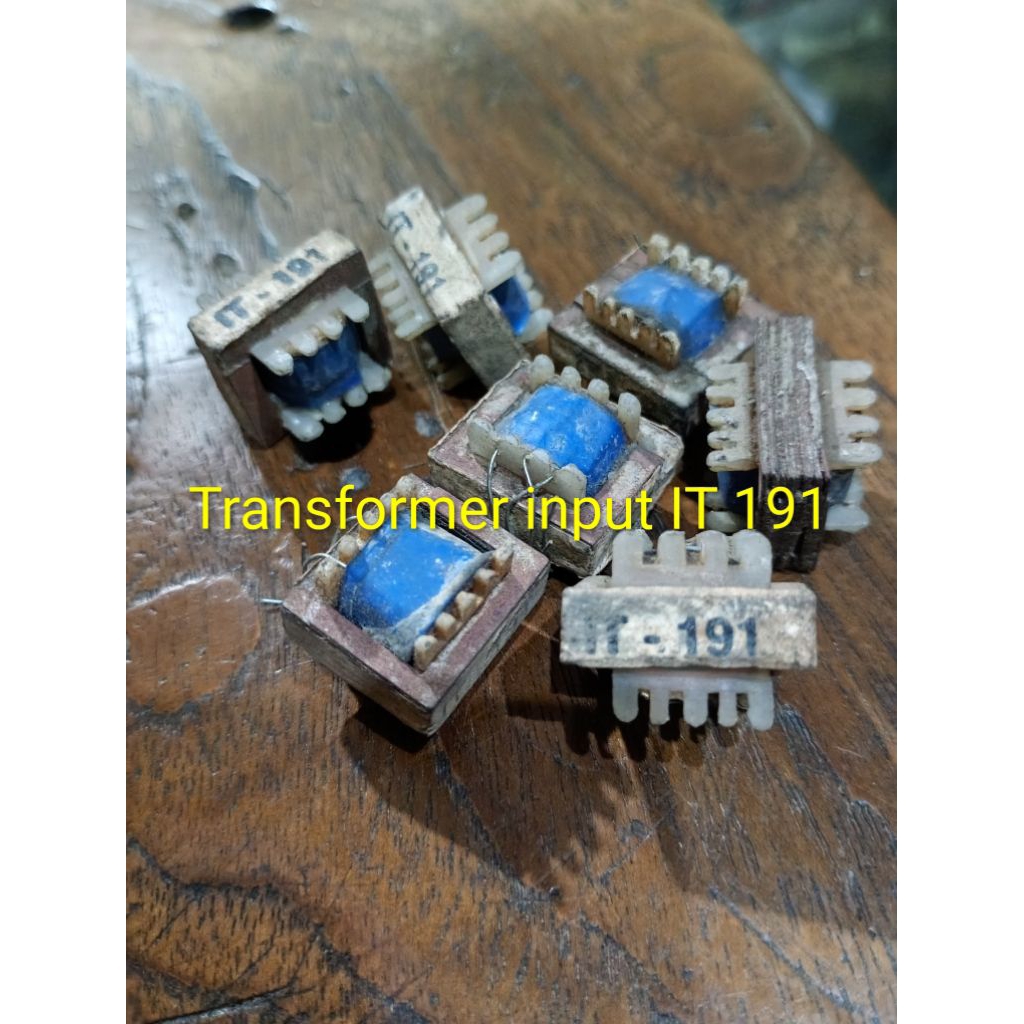 AUDIO TRANSFORMER INPUT IT 191 TRAVO ISOLATOR ORI