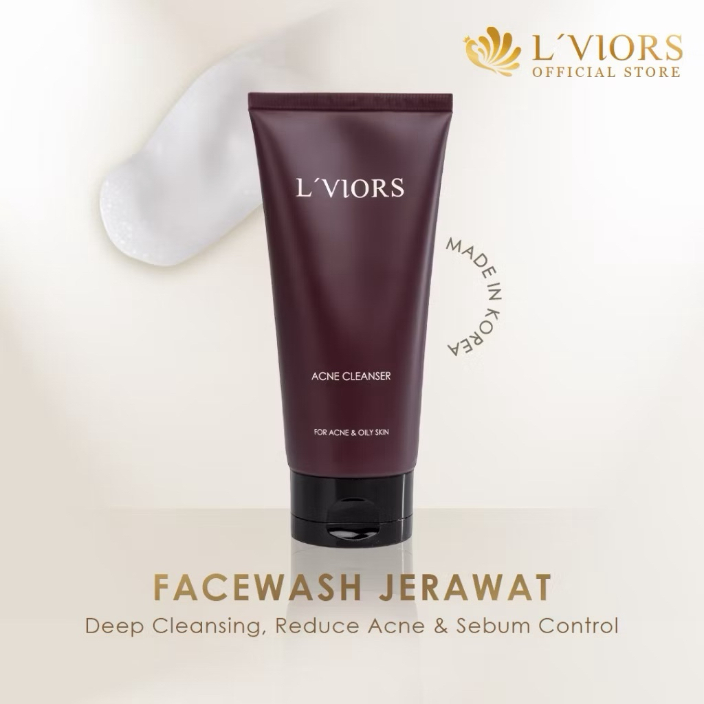 LViors Acne Cleanser Exp 31-07-2029 (Sabun Wajah)