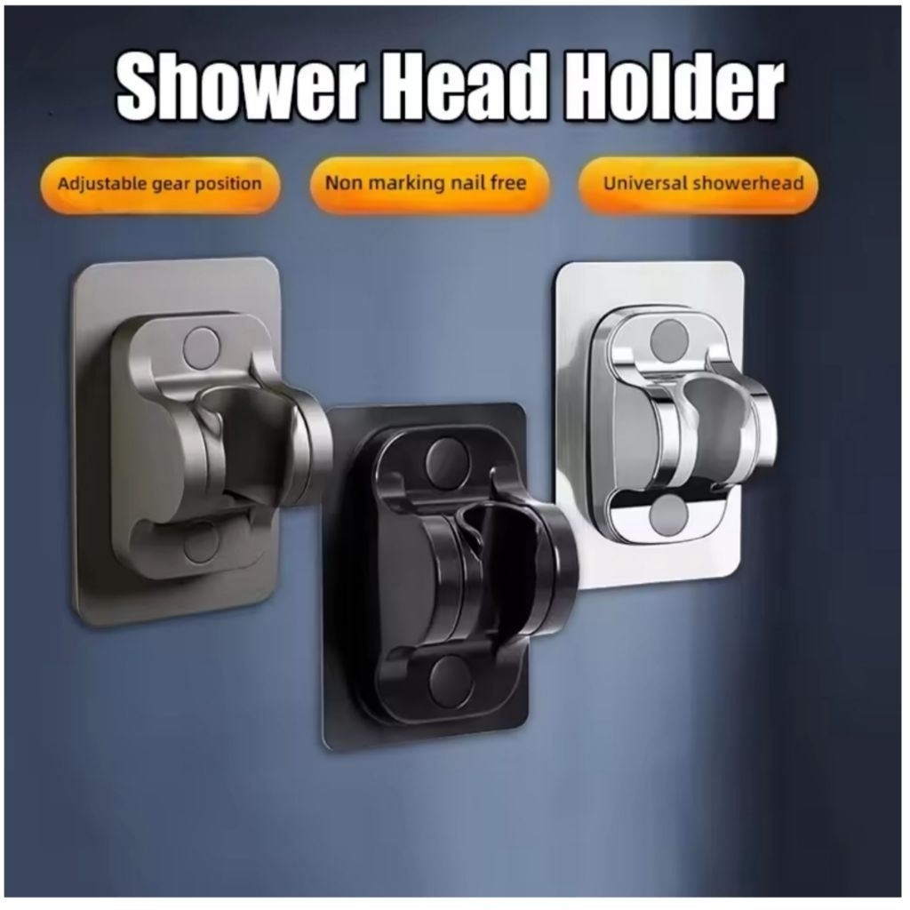 Holder Kepala Shower Tempel Dudukan Braket Bracket Gantungan Head Jet Bidet Mandi Wc Toilet
