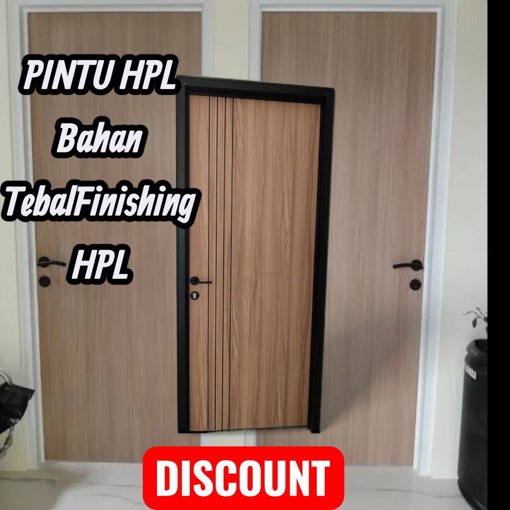 Pintu kamar Finishing HPL , Multiplek HPL