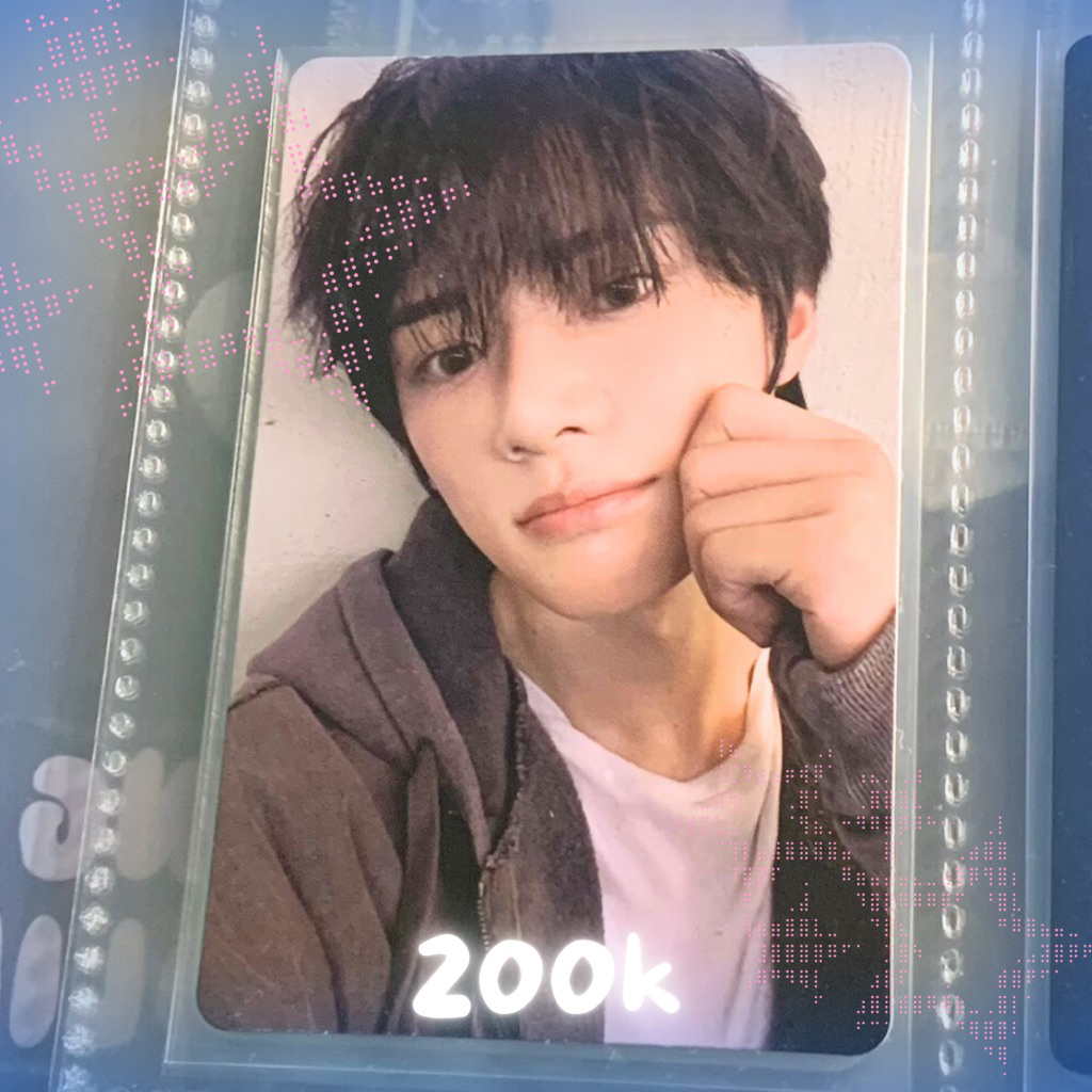 Photocard TXT Official | Beomgyu Yeonjun | Cupi CU B Tuswink Tomorrow Romantic Angel