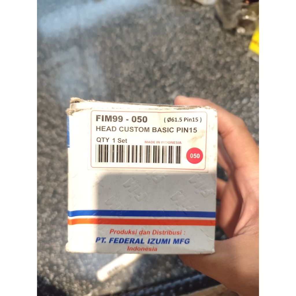 piston fim custom dome 61.5 pin 15