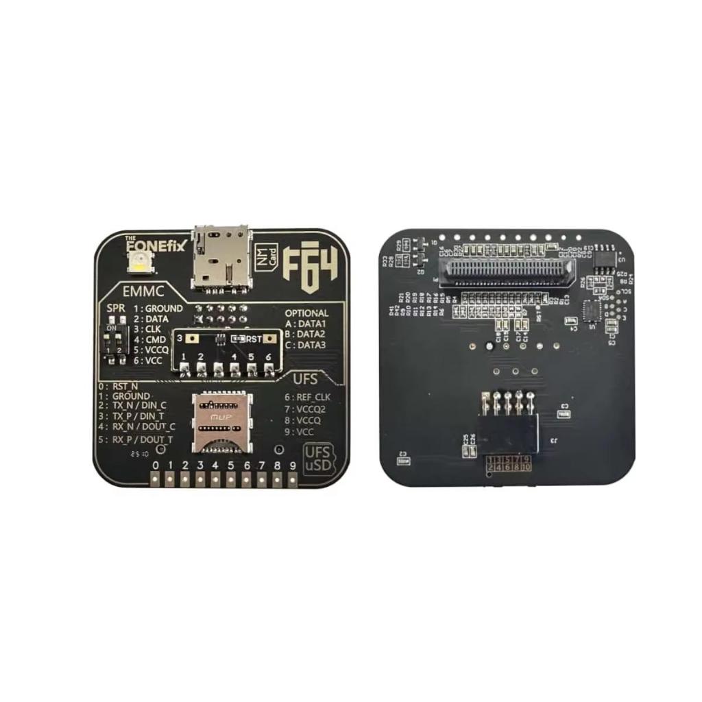 Any Yummy Fonefix F64 Ultra + Emmc 4In1 +Ufs 153 + Ufs 254 + Ufs 297 Original - F64 Box Ufs - F64