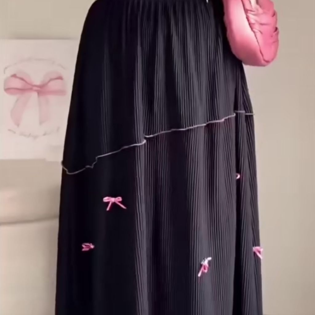 Rok Ruffle Skirt/Rok Ruffle 3 Susun/Rok Ruffle Pita/Rok Korean