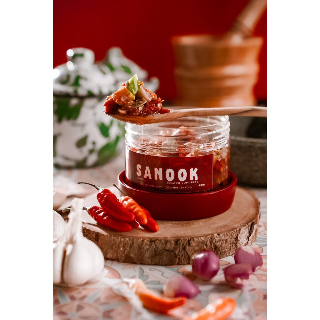 Sambal Balado Cumi Pete Pedas – Sambal Cumi & Petai – Sambal Cumi Pete Gurih Premium – Cumi Balado P