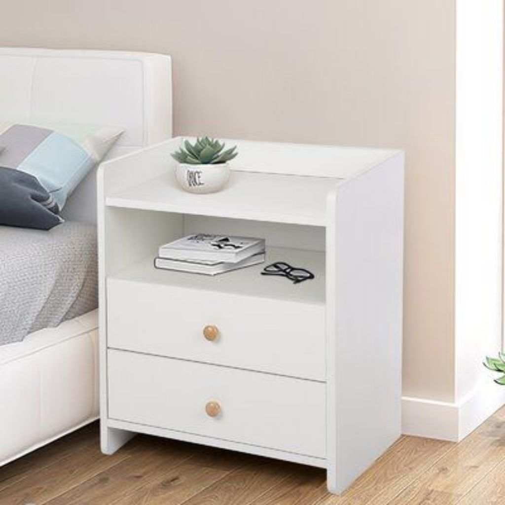 Meja nakas minimalis 2 laci | meja nakas minimalis 3 laci | meja kamar tidur | meja kosmetik