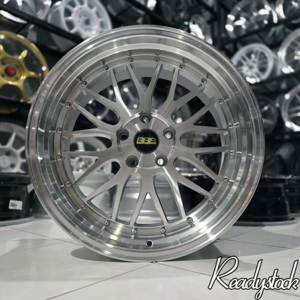 velg racing bbs lm r18 lebar 9,5 pcd 5x114,3 et 25 velg ring 18 untuk mobil Innova reborn venturer v