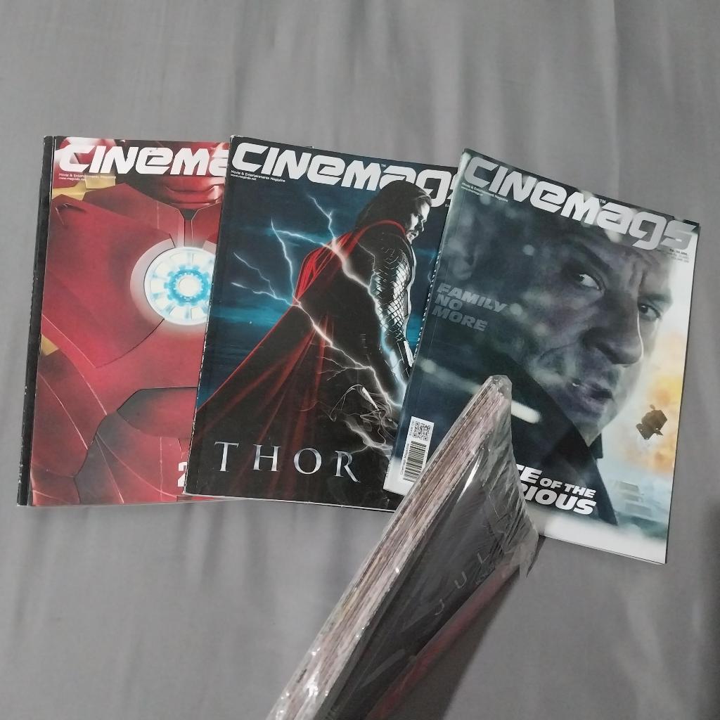 3 Majalah Cinemags + 40pcs Poster Bonus Cinemags